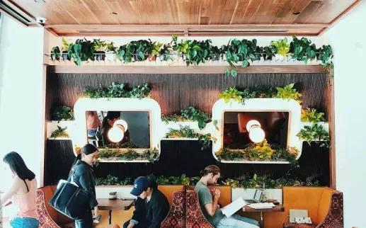@amanda_kate - Guests at Kintsugi coffee shop inside the Eaton Workshop and Hotel - Places to stay and eat in Washington, DC